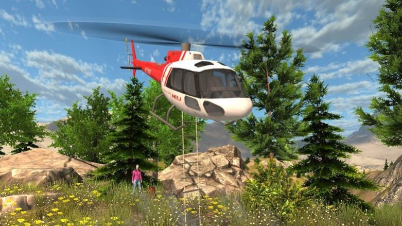 直升機飛機救援模擬器游戲截圖
