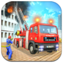 城市消防车救援模拟器