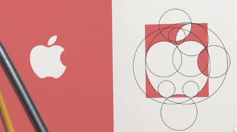 AI制作苹果logo